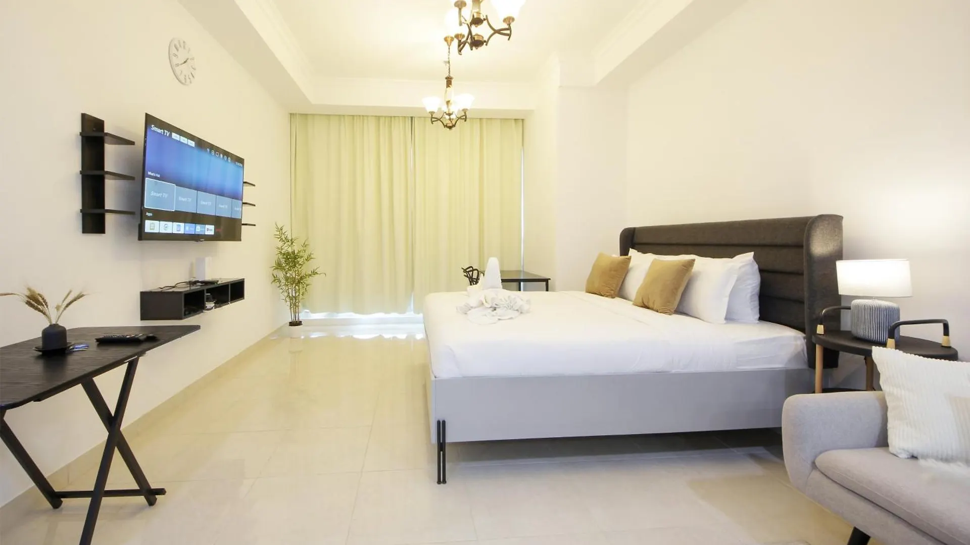 Апартаменты Stunning Highfloor Apt Close To Business Bay Metro Дубай ОАЭ
